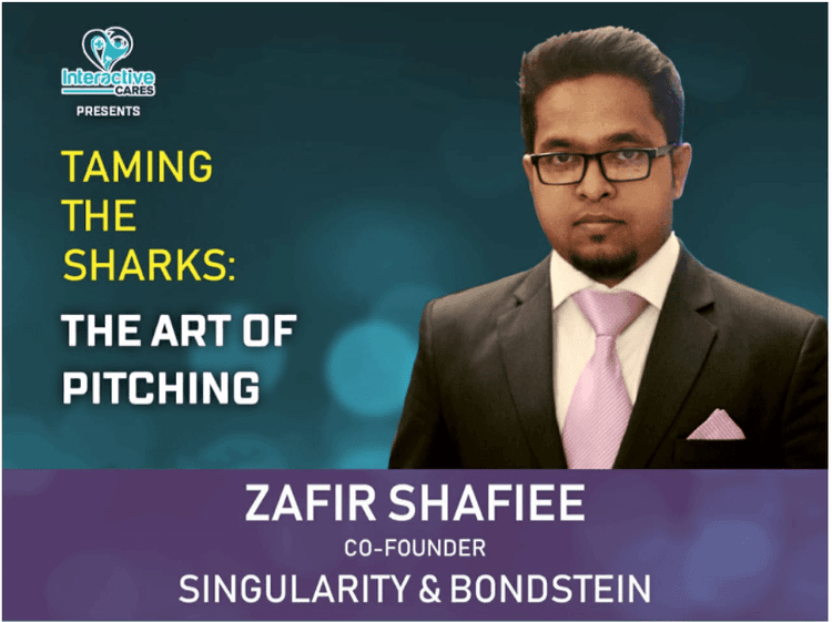Webinar on Taming the Sharks : The Art of Pitching