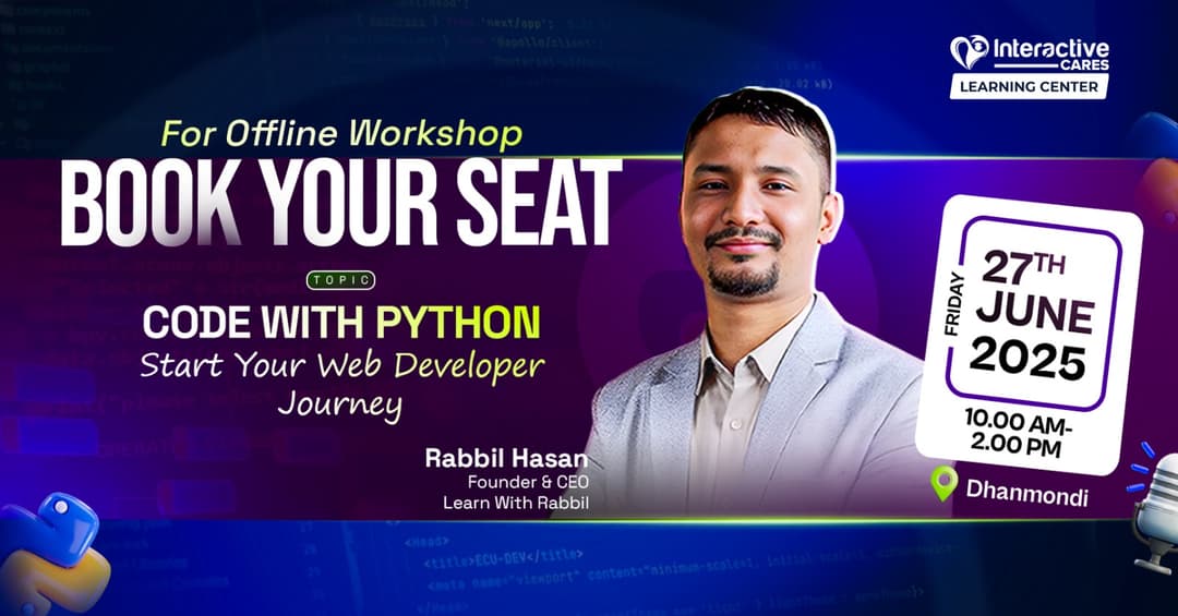 Code with Python: Start Your Web Developer Journey