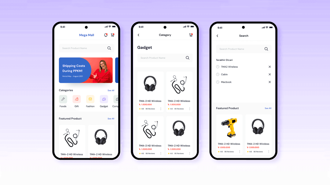 E-commerce app