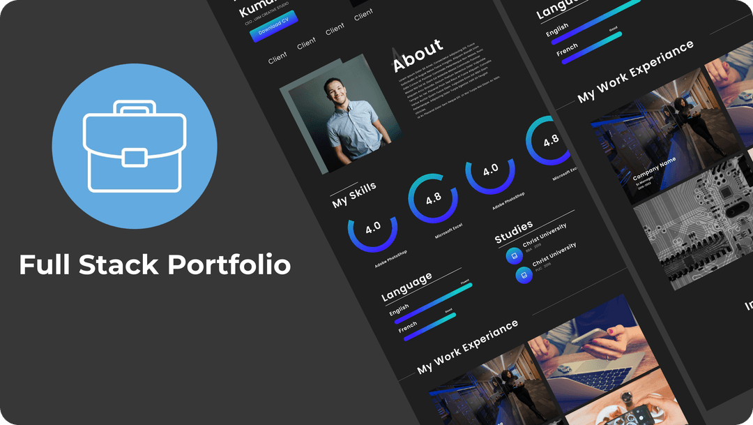 Full Stack Portfolio Static Website Project