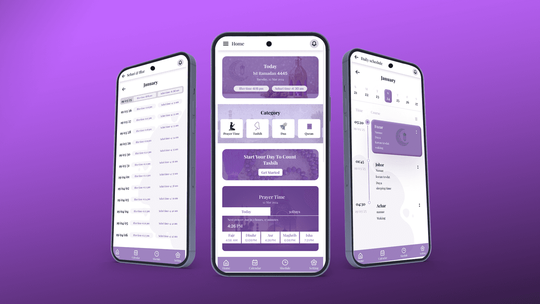 Ramadan Calendar Mobile App